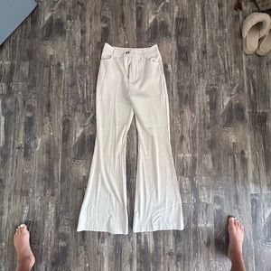 Cream trousers